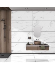 Tile Endilo Statuario Rett First Grade Glossy Porcelain - Granite 60×120cm