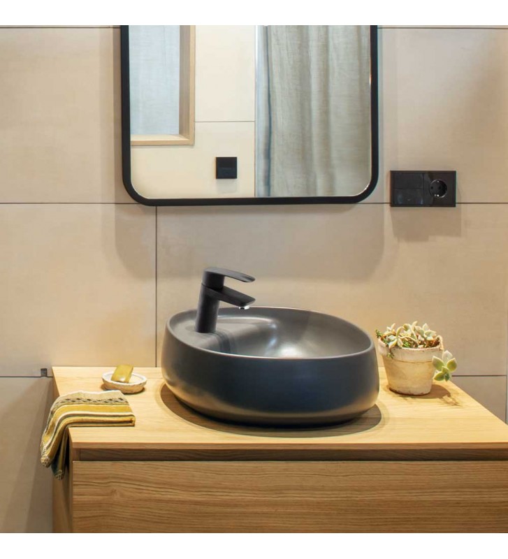 Washbasin faucet Ramon Soler New Fly Black Matt 570101NM