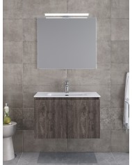 Bathroom Furniture Furnibath Madrid 80C Royal Gray Base, Washbasin, Mirror(5MD80CGR)