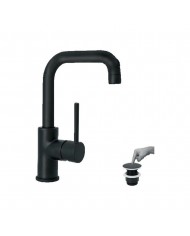 Modea Etna High Plus Black Matt Basin Faucet (00-07008/B)