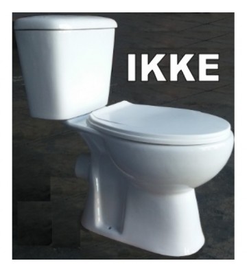 IKKE hanne Σετ λεκάνη & καζανάκι & Κάλυμμα 081000-14