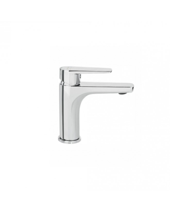 Modea Optima Chrome Washbasin Faucet with Click System Plastic Valve (00-02501)
