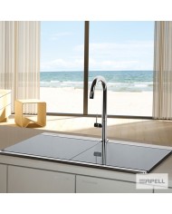 Stainless Steel Sink Insert Apell Iris 89.7x51 Inox Smooth