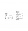Set Ikke hanne basin & cistern & cover 081000-14