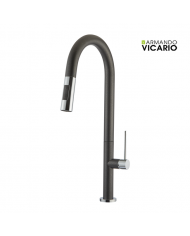 Armando Vicario Tozo Puro Countertop Sink Faucet With Swivel Spout & Sliding Dual Flow Shower (48780-1402)