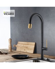 Tozo Black Matt/Brushed Gold (48780-400201)