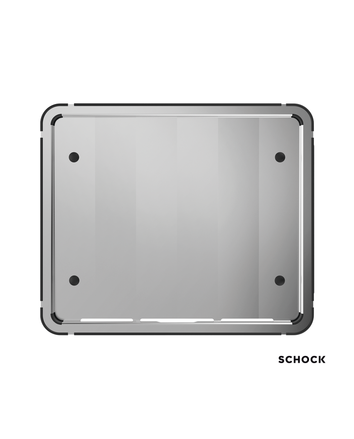 ΔΙΣΚΟΣ ΚΡΕΜΑΣΤΟΣ 33,2 x 39,2 x 2,2 SCHOCK INOX