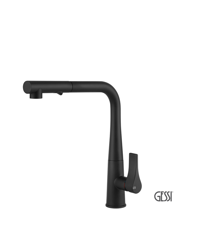Μπαταρία Νεροχύτη PROTON, GESSI Matt Black