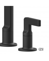 Μπαταρία Νεροχύτη 3 οπών INCISO, GESSI Matt Black