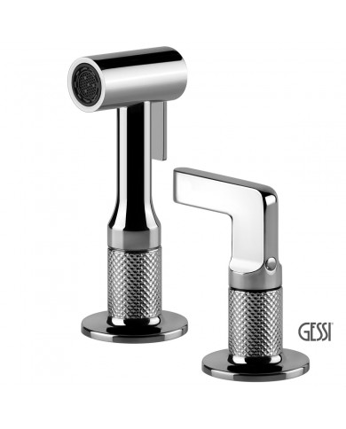 Μπαταρία Νεροχύτη 4 οπών INCISO, GESSI Chrome