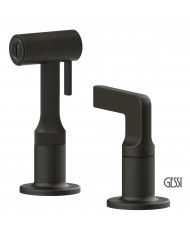 Μπαταρία Νεροχύτη 4 οπών INCISO, GESSI Aged Bronze