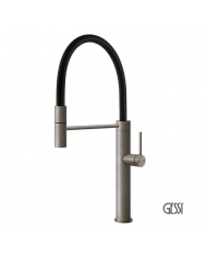 Μπαταρία Νεροχύτη 316 KITCHEN, GESSI Steel Brushed