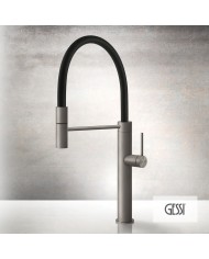 Μπαταρία Νεροχύτη 316 KITCHEN, GESSI Steel Brushed