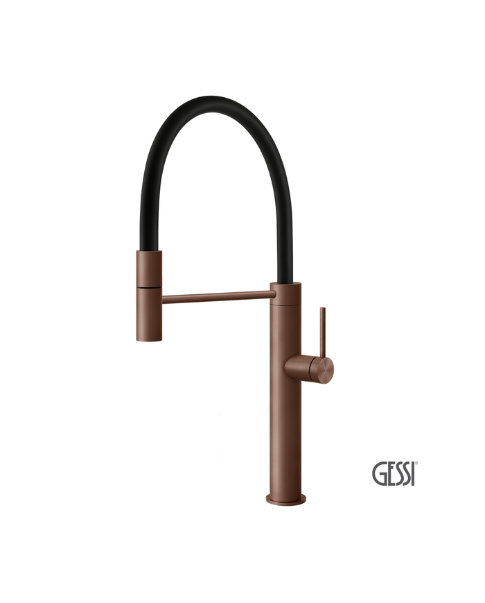 Μπαταρία Νεροχύτη 316 KITCHEN, GESSI Copper Brushed PVD