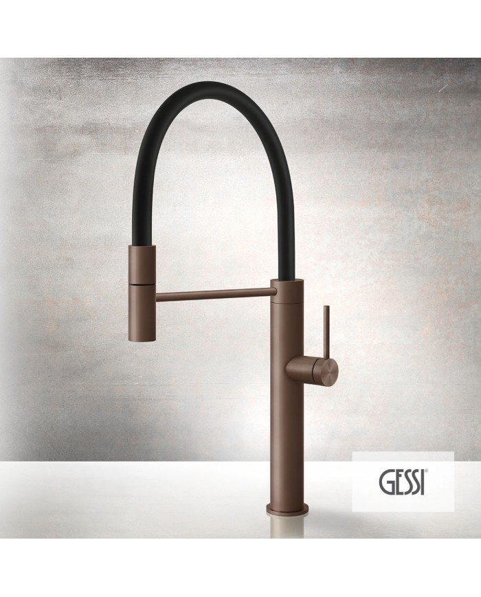 Μπαταρία Νεροχύτη 316 KITCHEN, GESSI Copper Brushed PVD