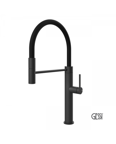 Μπαταρία Νεροχύτη 316 KITCHEN MECCANICA , GESSI Black Matt