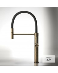 Μπαταρία Νεροχύτη 316 KITCHEN MECCANICA , GESSI Warm Bronze Brushed PVD