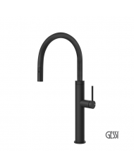 Μπαταρία Νεροχύτη 316 KITCHEN, GESSI Black Matt