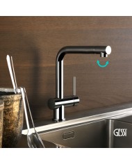 Μπαταρία Νεροχύτη OXYGENE,  GESSI CHROME