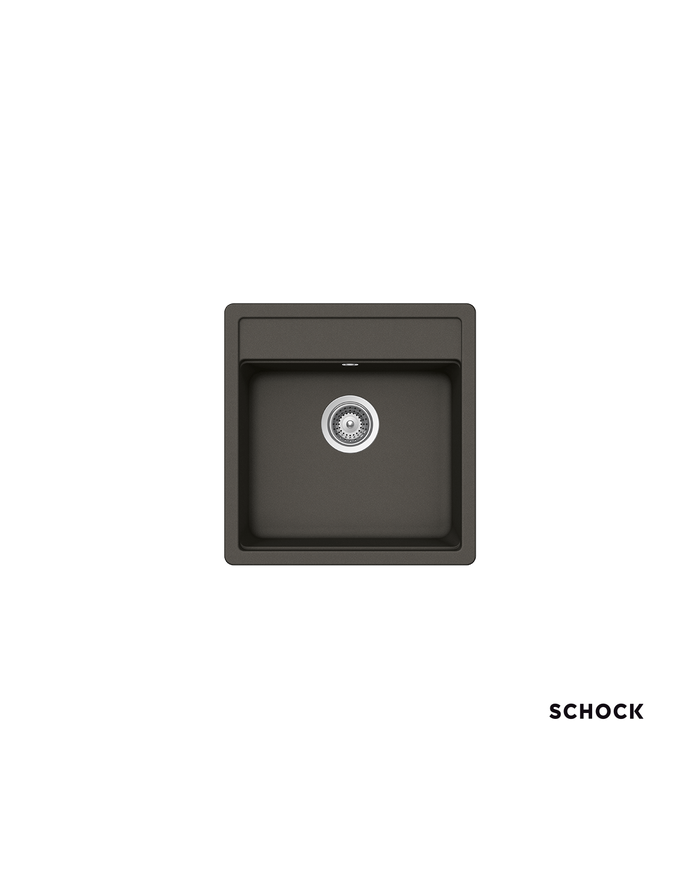 Schock Cristalite Manhattan Single Bowl Inset Sink 49x51 Color: Asphalt
