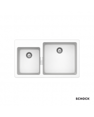 ΝΕΡΟΧ.MANHATTAN 86x50 SCHOCK CRISTALITE SUPERWHITE GR