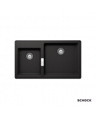 ΝΕΡΟΧ.MANHATTAN 86x50 SCHOCK CRISTALITE NERO GR