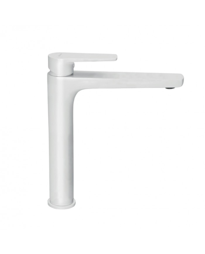 Modea Optima Plus Washbasin Faucet White 235mm High (00-02508/W)