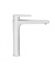 Modea Optima Plus Washbasin Faucet White 235mm High (00-02508/W)