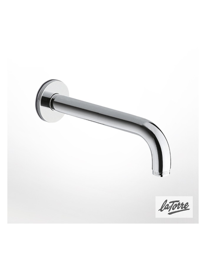 ΣΤΟΜΙΟ ΕΠΙΤΟΙΧΟ 19,1cm Φ26mm TECH LA TORRE CHROME