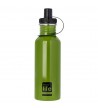Stainless Steel Bottle Ecolife Bottles Green 600ml 33-BO-1004