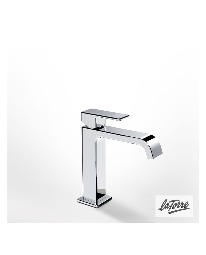 Profili Plus La Torre Chrome Basin Mixer with Automatic Valve (46001-100)