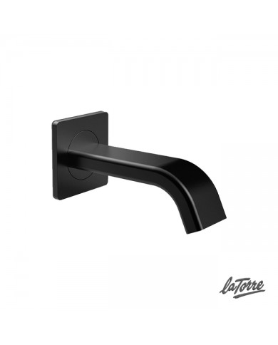 ΣΤΟΜΙΟ ΕΠΙΤΟΙΧΟ 14,2cm Φ31mm PROFILI-PLUS LA TORRE BLACK MATT