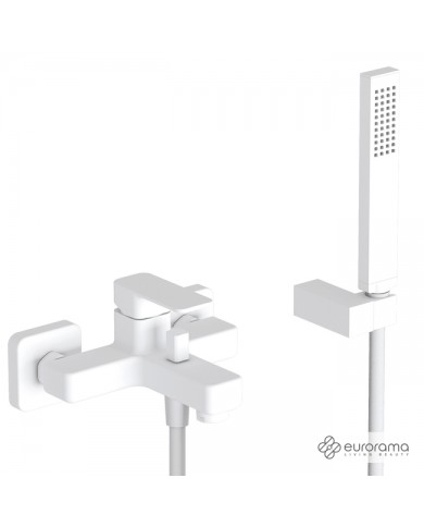 ΜΠΑΤΑΡΙΑ ΛΟΥΤΡΟΥ QUADRA EURORAMA WHITE MATT