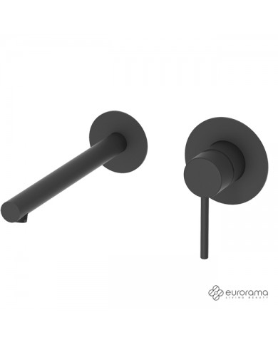 ΜΠΑΤΑΡΙΑ ΝΙΠΤΗΡΟΣ ΤΟΙΧΟΥ TONDA EURORAMA BLACK MATT