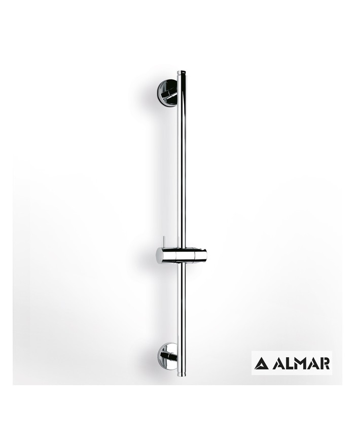 Almar Sintesi Shower Rod with Variable Height Chrome Telephone Base (E087001-100)