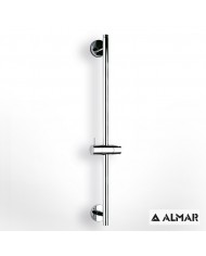 Almar Sintesi Shower Rod with Variable Height Chrome Telephone Base (E087001-100)