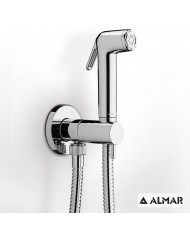 Built-in Bidet System Almar Flush 1 Without Mixing & 1 Hole Sanitary Shower Chrome