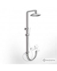 ΚΟΛΩΝΑ ΝΤΟΥΖ Y83-144 εκ. ΜΕ ΚΕΦΑΛΗ 20x20 CHROME