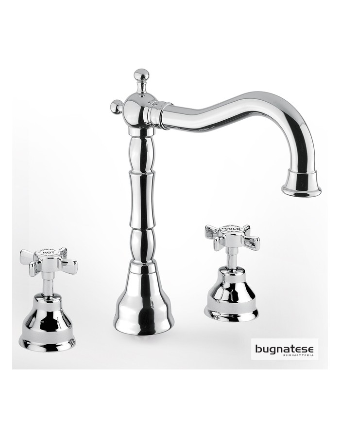 Bugnatese Princeton Retro 3-Hole Automatic Faucet Chrome (812-100)