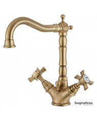 Retro Bronze Mixer Tap Bugnatese Princeton with Automatic Valve (834-220)
