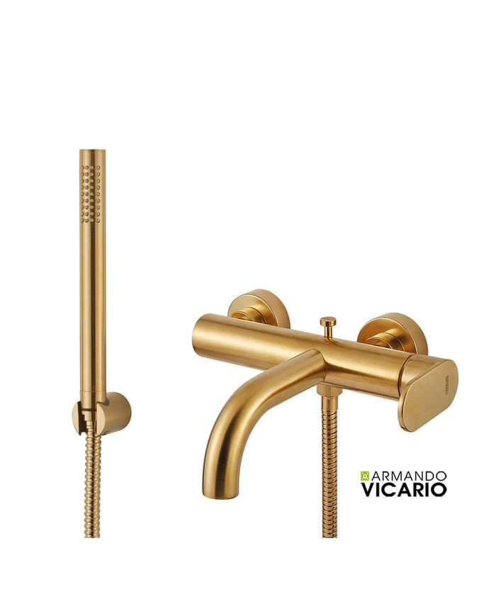 ΜΠΑΤ.ΛΟΥΤΡΟΥ SLIM VICARIO BRUSHED GOLD