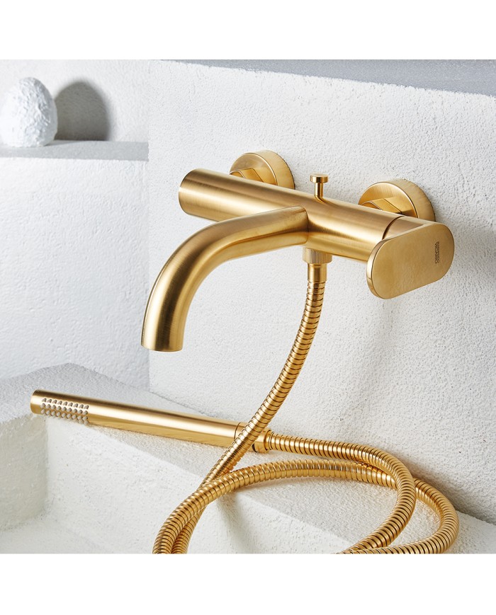 ΜΠΑΤ.ΛΟΥΤΡΟΥ SLIM VICARIO BRUSHED GOLD