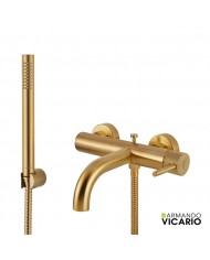 ΜΠΑΤ.ΛΟΥΤΡΟΥ INDUSTRIAL VICARIO BRUSHED GOLD