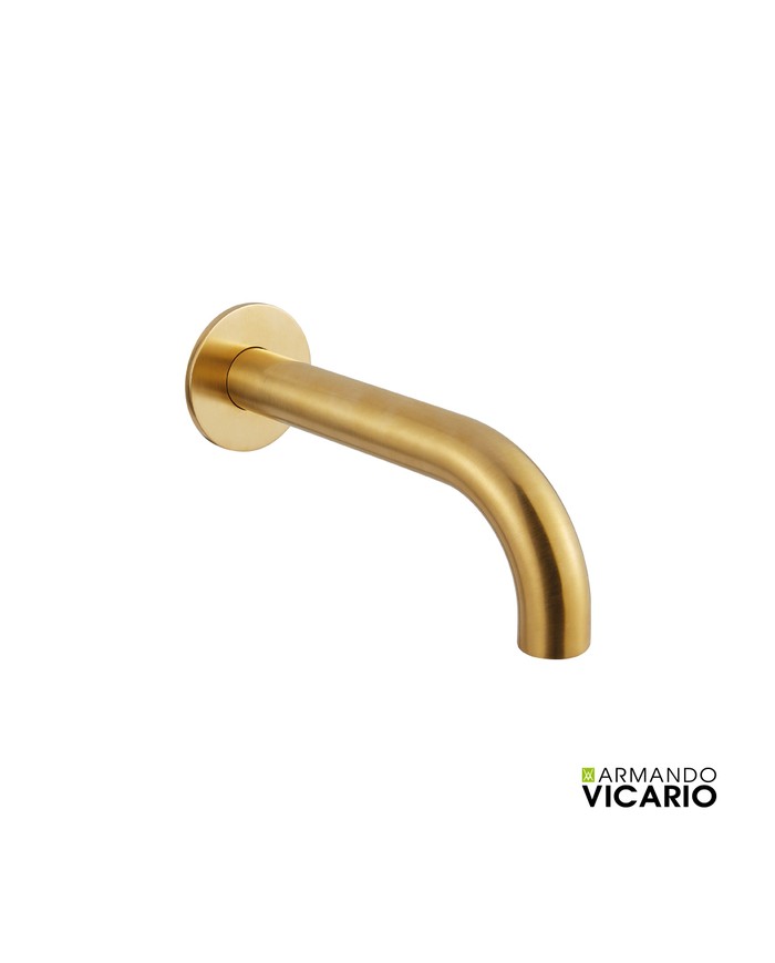 ΣΤΟΜΙΟ ΕΠΙΤΟΙΧΟ 20cm VICARIO BRUSHED GOLD