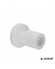 ΕΠΙΤΟΙΧΟ ΑΝΑΚΛΙΝΟΜΕΝΟ JET ROUND ALMAR WHITE MATT