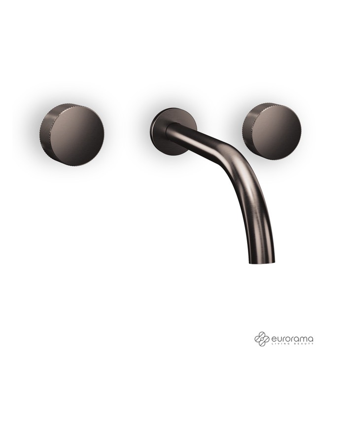 ΜΠΑΤ.ΝΙΠΤ.ΤΟΙΧ.3 ΟΠΩΝ ELETTA TECNO EURORAMA BLACK BRUSHED