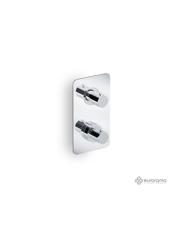 ΜΙΚΤ.ΕΝΤΟΙΧ.ΘΕΡΜΟΣΤ.2-3 ΕΞΟΔ.ΜΕ ΕΚΤΡ.TONDA EURORAMA CHROME