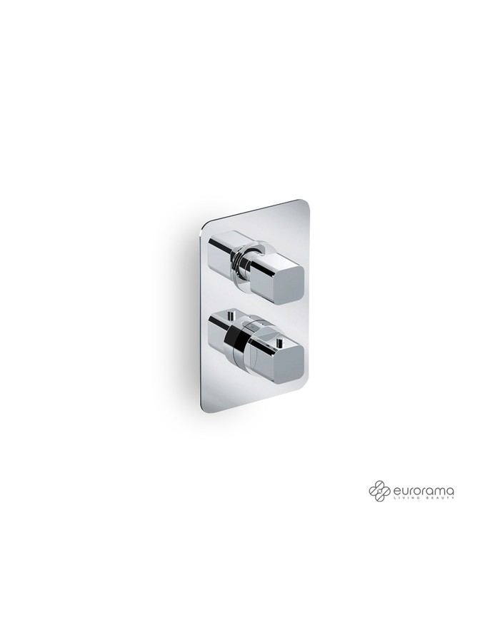 ΜΙΚΤ.ΕΝΤΟΙΧ.ΘΕΡΜΟΣΤ.2-3 ΕΞΟΔ.ΜΕ ΕΚΤΡ.QUADRA EURORAMA CHROME