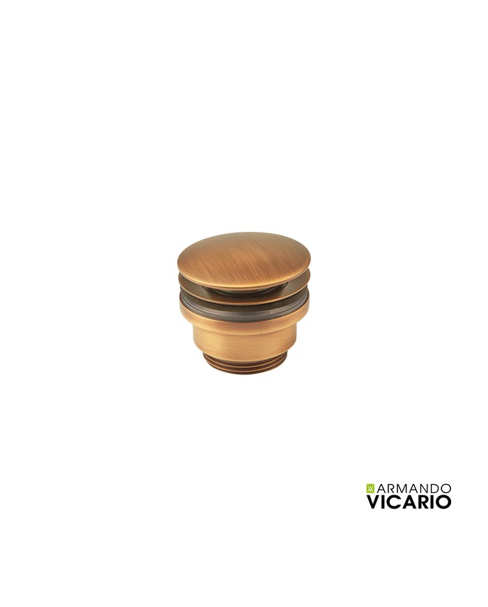 CLIC-CLAC VICARIO NATURAL BRASS WASHER VALVE