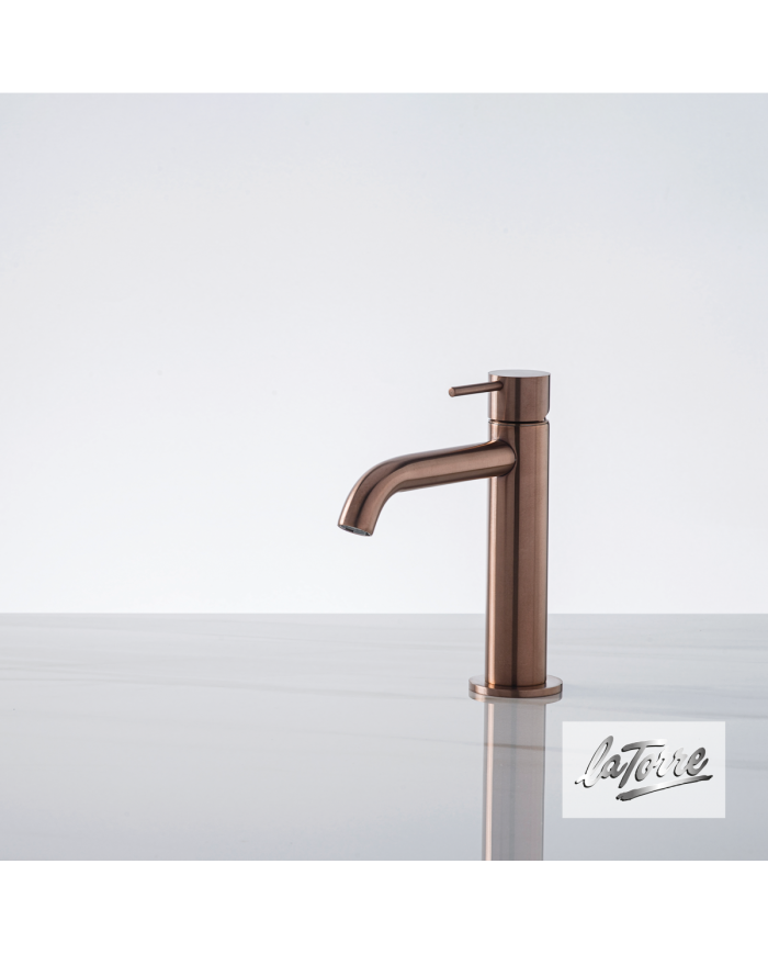 ΜΠΑΤ.ΝΙΠΤ+ΒΑΛΒ.CLIC-CLAC ELLE316 PVD ROSE-GOLD